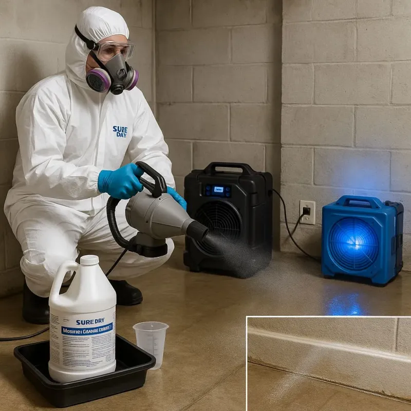 Sanitization and Odor Removal process in Highland, NY